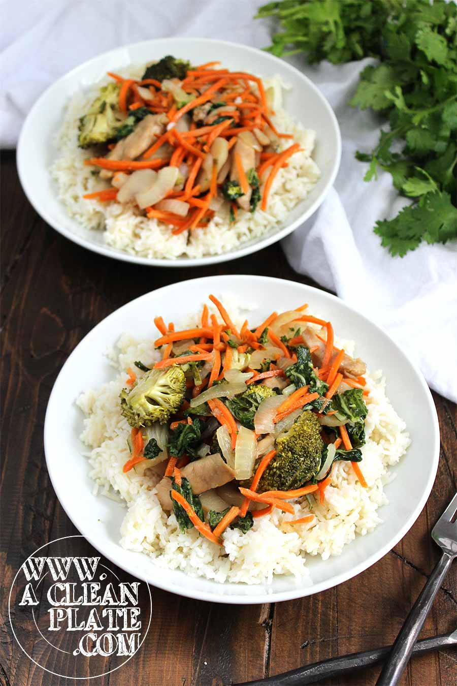 Chicken Stir-Fry with Rice | A Clean Plate