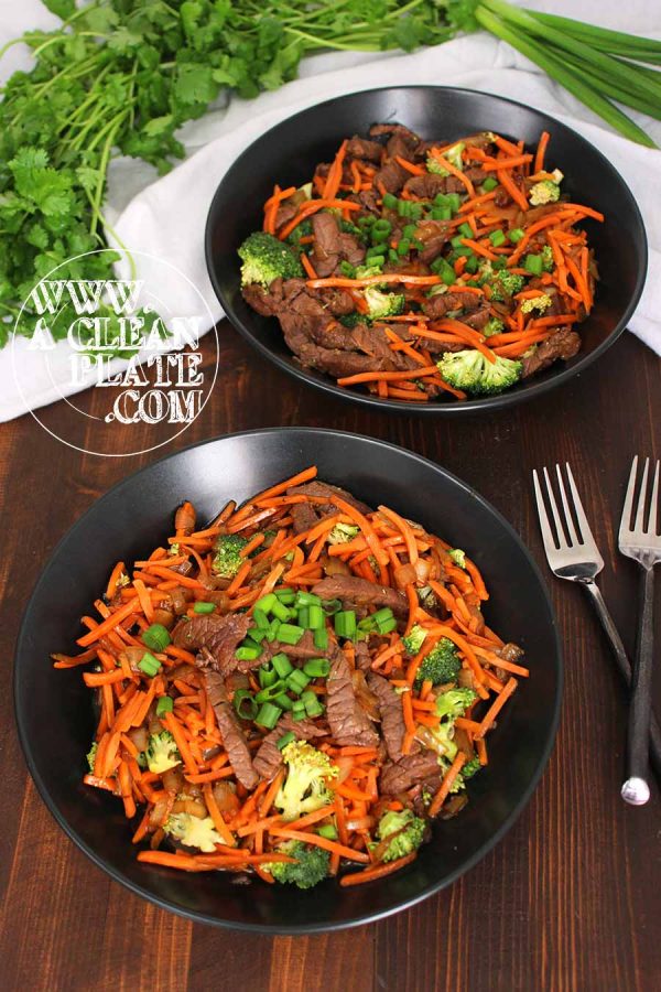 Mongolian Beef Stir-Fry | A Clean Plate