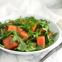 Watermelon Mint Salad recipe from acleanplate.com #paleo #aip #autoimmuneprotocol