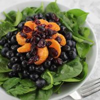 Blueberry Salad with Orange Vinaigrette