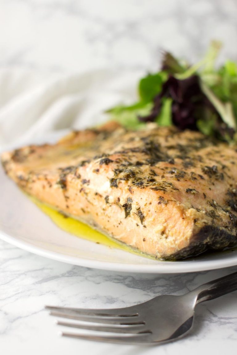 Savory Baked Salmon