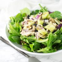 Greek Salad recipe from acleanplate.com #paleo #aip #glutenfree