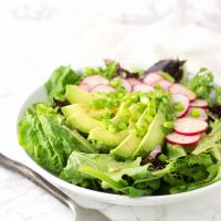 Avocado Radish Salad recipe from acleanplate.com #paleo #aip #autoimmuneprotocol