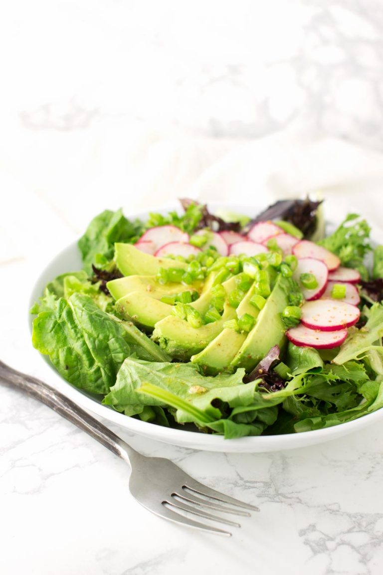 Avocado Radish Salad recipe from acleanplate.com #paleo #aip #autoimmuneprotocol