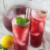 Blueberry Lemonade recipe from acleanplate.com #paleo #aip #glutenfree