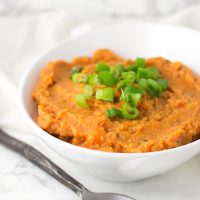 Mashed Sweet Potatoes recipe from acleanplate.com #aip #paleo #glutenfree