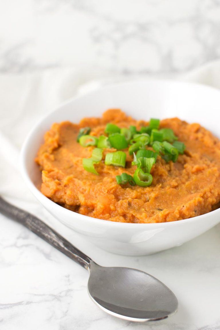 Mashed Sweet Potatoes recipe from acleanplate.com #aip #paleo #glutenfree