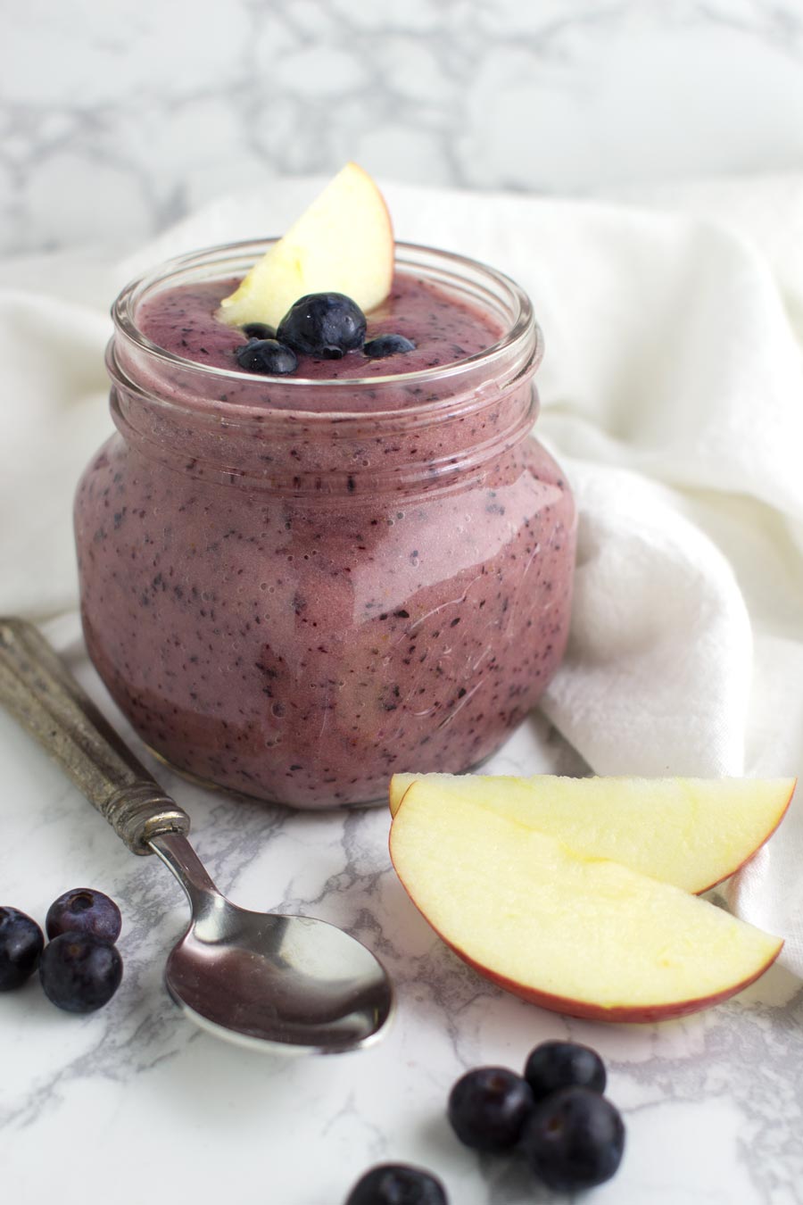 Blueberry Applesauce recipe from acleanplate.com #aip #paleo #autoimmuneprotocol