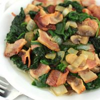 Mushroom Spinach Stir-Fry