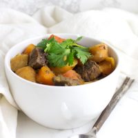 Beef and Vegetable Stew recipe from acleanplate.com #paleo #aip #glutenfree