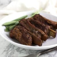 Cranberry-Braised Short Ribs recipe on acleanplate.com #aip #paleo #autoimmuneprotocol