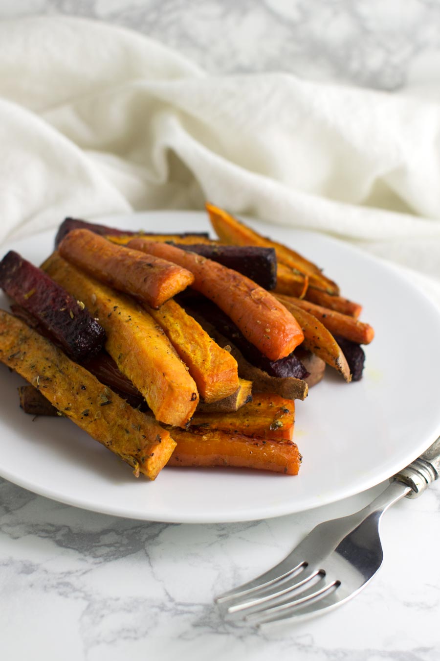 Root Vegetable Fries recipe from acleanplate.com #paleo #aip #glutenfree