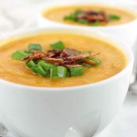 Sweet Potato Bacon Soup