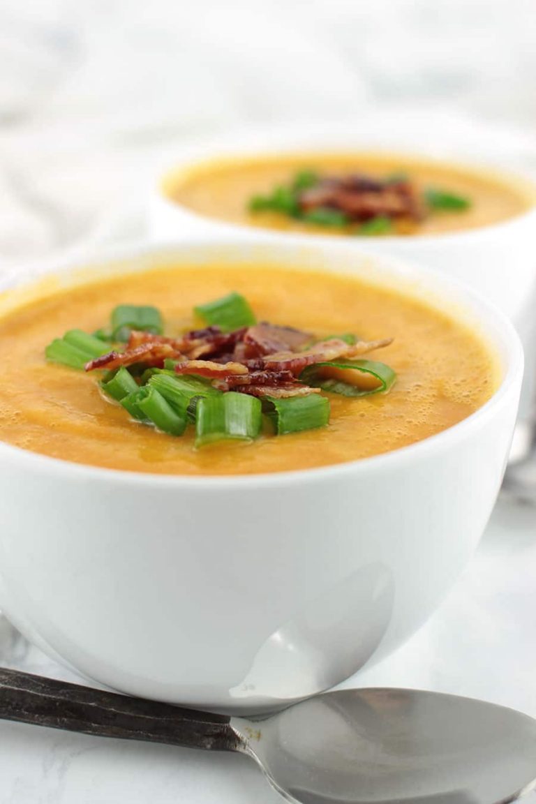 Sweet Potato Bacon Soup