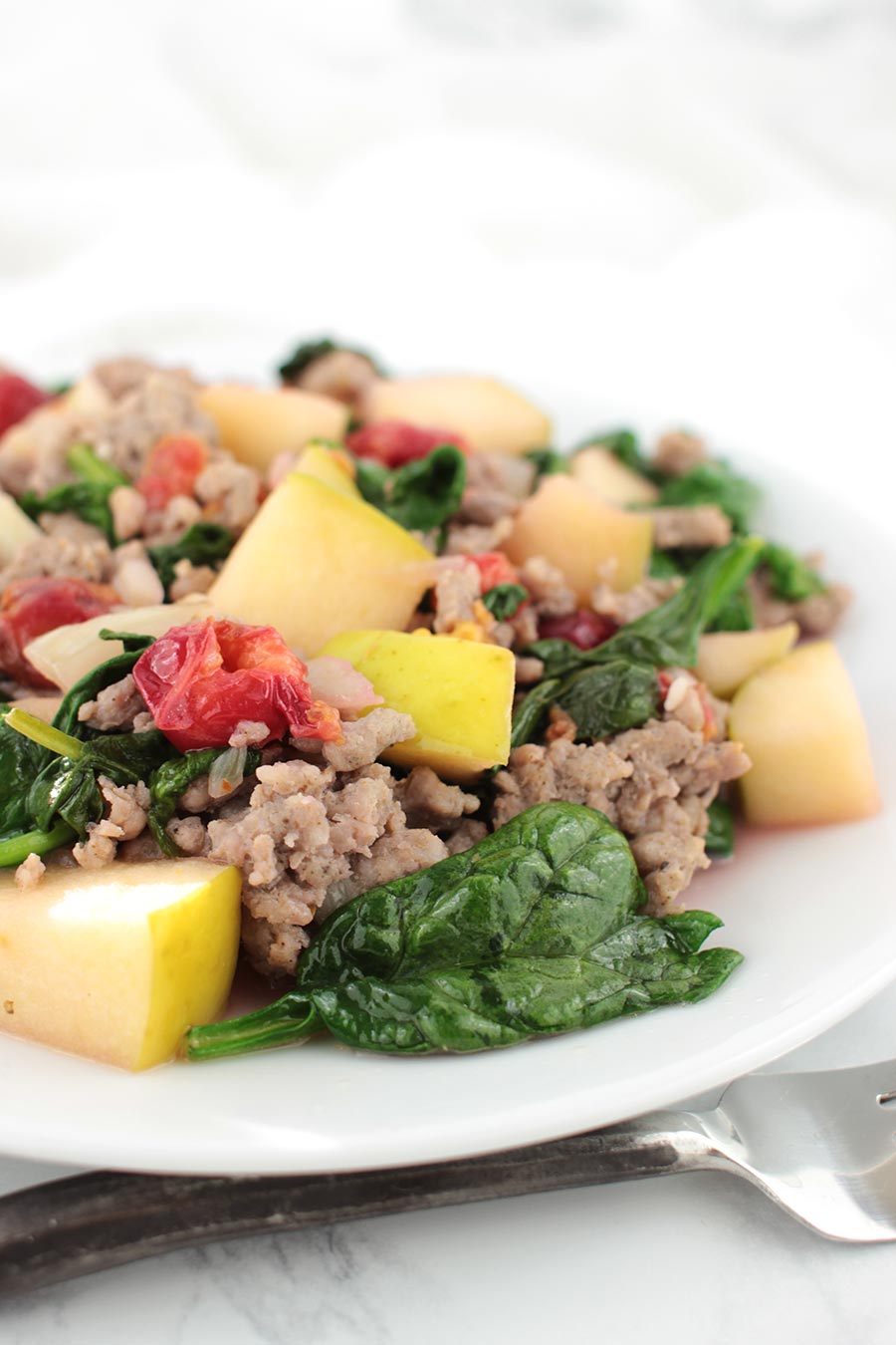 Apple Sausage Stir-Fry