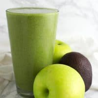 Green Salad Smoothie recipe from acleanplate.com #paleo #aip #autoimmuneprotocol