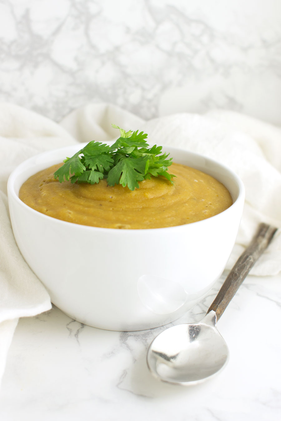 Savory Plantain Soup recipe from acleanplate.com #paleo #aip #glutenfree