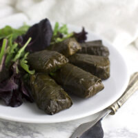 Dolmas recipe from acleanplate.com #aip #paleo #glutenfree