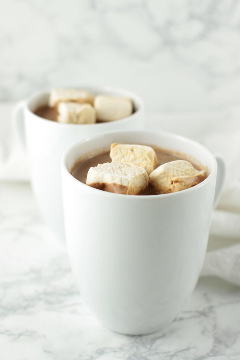 Hot “Chocolate” with Coconut Milk