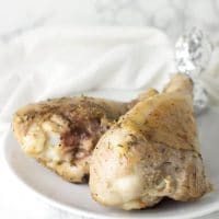Turkey Legs recipe from acleanplate.com #paleo #aip #autoimmuneprotocol