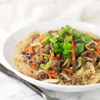 Szechuan Noodles recipe from acleanplate.com #paleo #aip #glutenfree