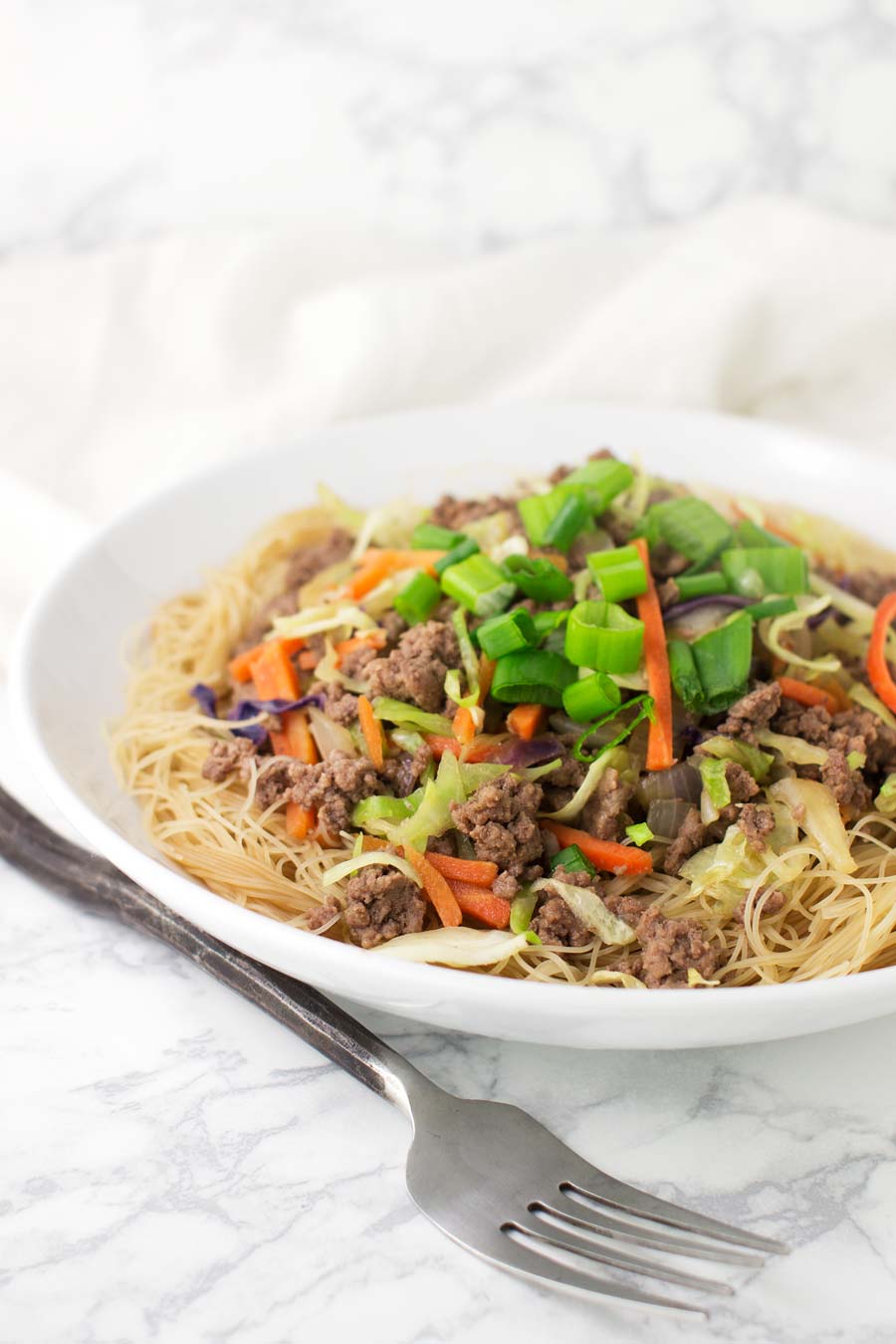 Szechuan Noodles recipe from acleanplate.com #paleo #aip #glutenfree