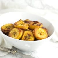 Fried Plantains recipe from acleanplate.com #aip #paleo #autoimmuneprotocol