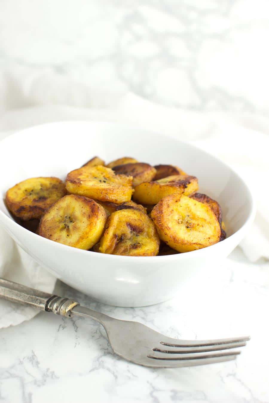 Fried Plantains recipe from acleanplate.com #aip #paleo #autoimmuneprotocol