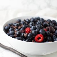 Lemon Ginger Fruit Salad recipe from acleanplate.com #paleo #aip #glutenfree