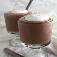 Chocolate Raspberry Pudding recipe from acleanplate.com #aip #paleo #autoimmuneprotocol