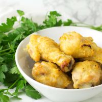 Pineapple Chicken Wings recipe from acleanplate.com #paleo #aip #glutenfree