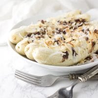 Baked Bananas recipe from acleanplate.com #aip #paleo #