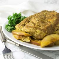 Cinnamon-Apple Pork Roast recipe from acleanplate.com #paleo #aip #glutenfree