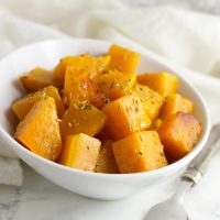 Rosemary Shallot Butternut Squash recipe from acleanplate.com #paleo #aip #glutenfree