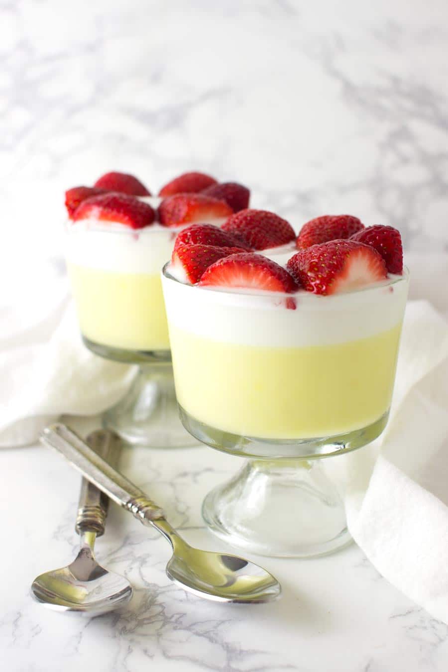 Lemon Curd Parfaits recipe from acleanplate.com #paleo #dairyfree #glutenfree