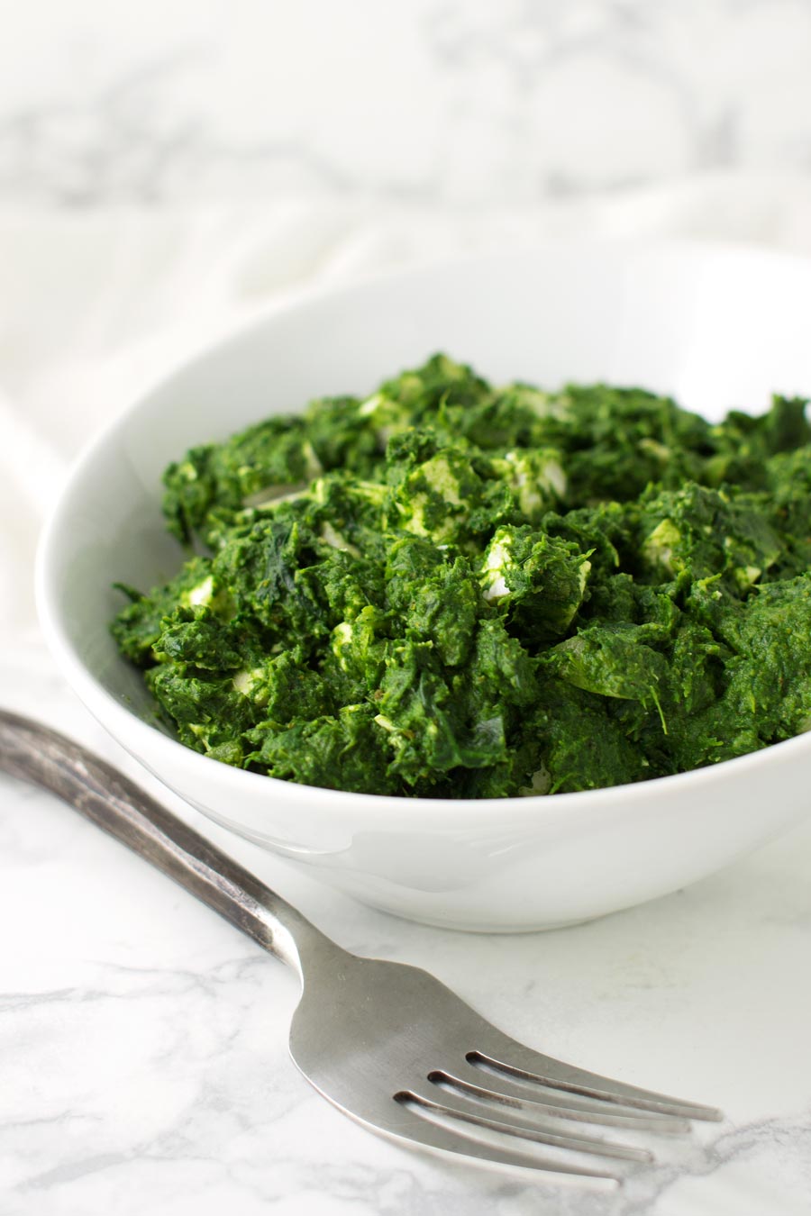 Saag Paneer recipe from acleanplate.com #paleo #aip #glutenfree