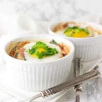 Italian Sausage and Egg Bake recipe from acleanplate.com #paleo #recipe #healthy