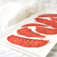 Candied Watermelon recipe from acleanplate.com #paleo #aip #glutenfree