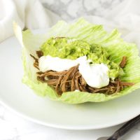 Beef Tongue Barbacoa recipe from acleanplate.com #paleo #aip #glutenfree