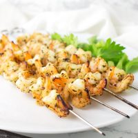 Broiled Shrimp Kebabs recipe from acleanplate.com #aip #paleo #glutenfree