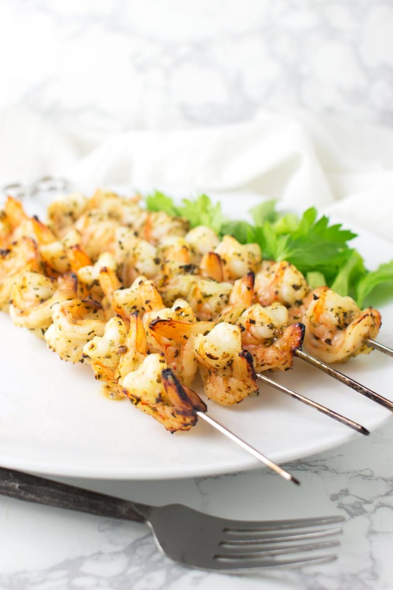 Broiled Shrimp Kebobs