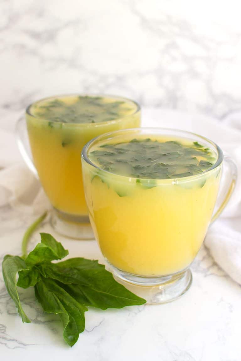 Basil Orange Juice