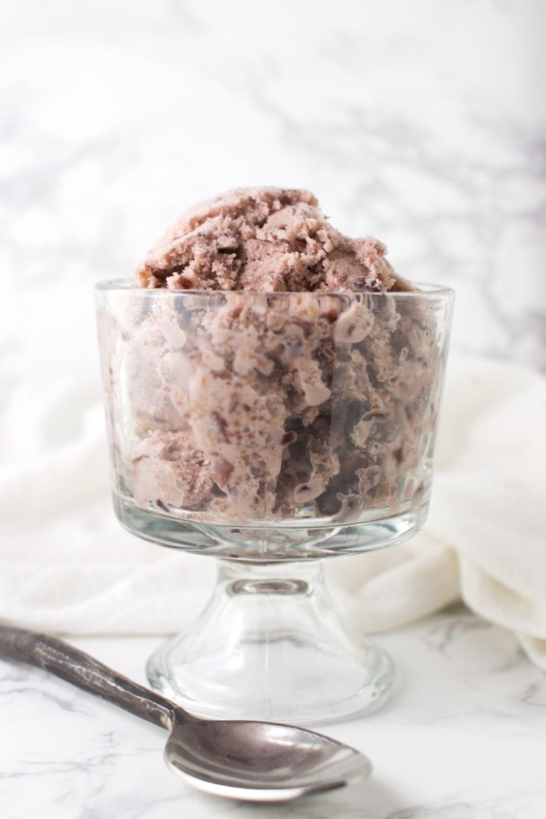 Roasted Cherry Ice Cream