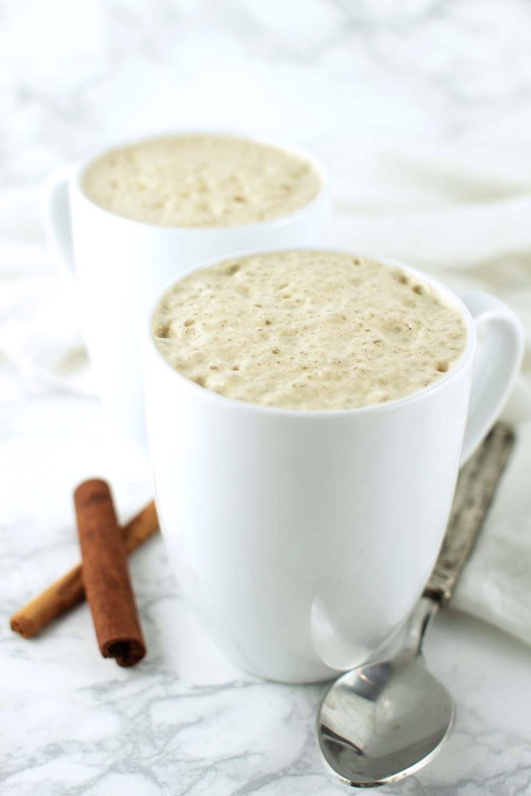 Gingerbread Latte with Coconut Milk