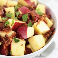 Apple Bacon Fruit Salad