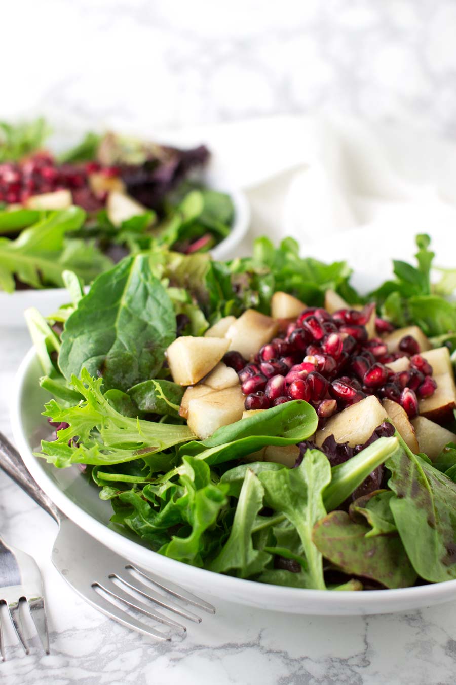 Asian Pear Salad recipe from acleanplate.com #aip #paleo #glutenfree