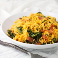 Pizza Pasta recipe from acleanplate.com #paleo #aip #glutenfree