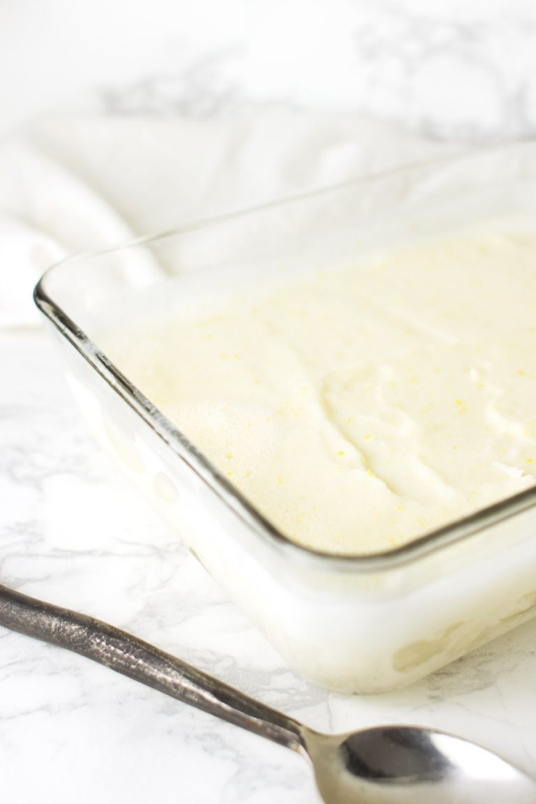 Meyer Lemon Ice Cream