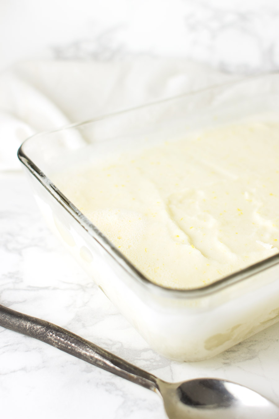 Meyer Lemon Ice Cream recipe from acleanplate.com #paleo #aip #glutenfree