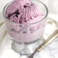 Black Plum Ice Cream recipe from acleanplate.com #paleo #aip #autoimmuneprotocol